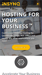 Mobile Screenshot of insynq.com